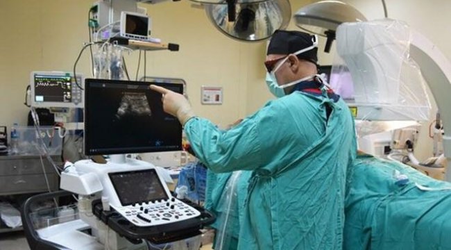 “4 boyutlu transözofageal ekokardiyografi cihazı Türkiye’de ilk kez OMÜ’de”