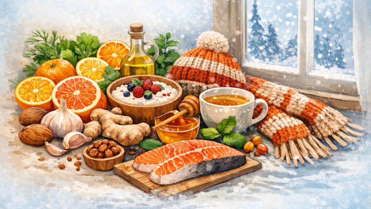 Kış Aylarında Hasta Olmamak İçin Doğru Beslenmenin Altın Kuralları