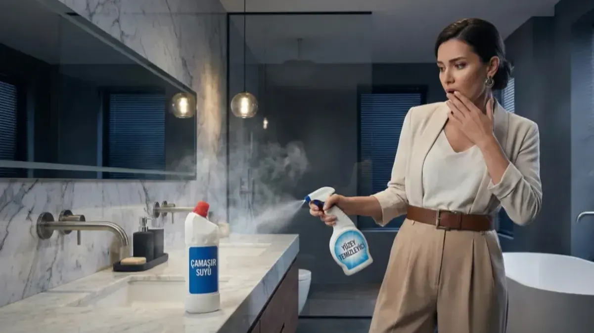 Deterjanları Karıştırmak Ölümcül Bir Kimyasal Silaha Dönüşebilir!